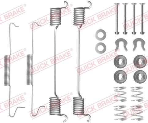 Accessory Kit, brake shoes